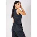 KOLSUZ ÇİZGİ DETAYLI YÜN YELEK MUSE FOR ALL